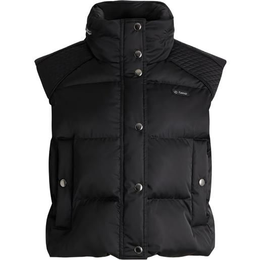 Fusalp gilet trapuntato - nero