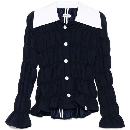 Charles Jeffrey Loverboy blusa shirred