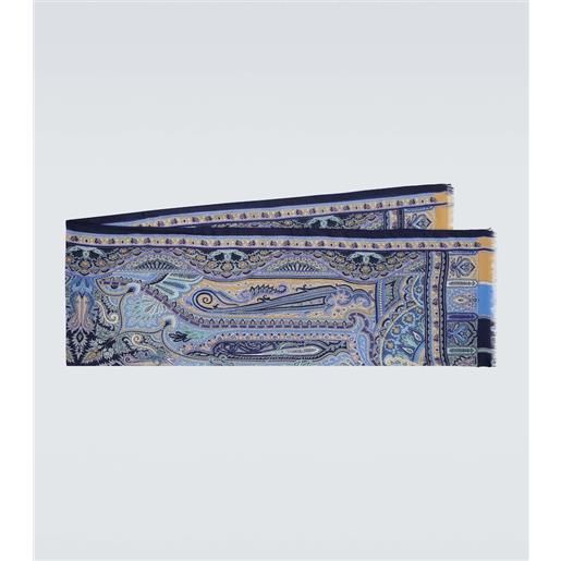 Etro sciarpa con stampa paisey