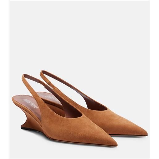 Paris Texas zeppe nina 50 in suede