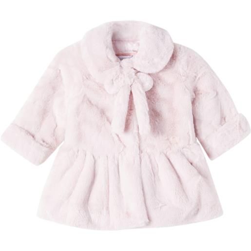 Monnalisa baby - cappotto in pelliccia sintetica