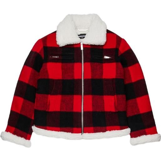 DSQUARED2 KIDS giacca con logo - rosso