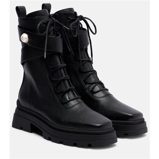 Jimmy Choo anfibi noemi 45 in pelle