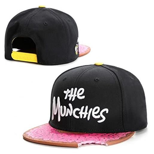 jujubai cappello di marca dip 'em cap latte keks-munchies grigio hip-hop cappello di isteresi per uomini donne adulti all'aperto casuale cappello da baseball sole, mimetico, taglia unica