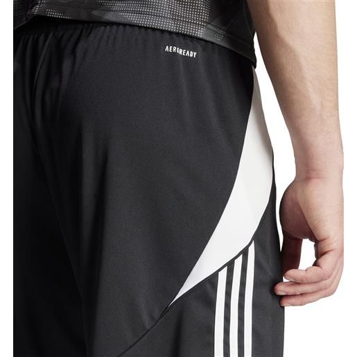 adidas pantaloncini shorts calcio uomo adidas tiro 24 football nero bianco