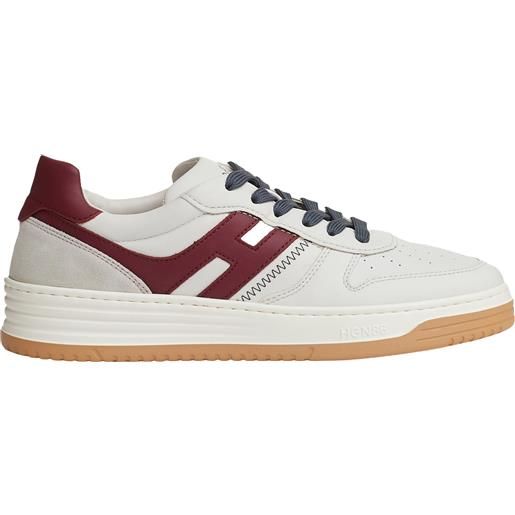 HOGAN basket pelle panna h bordeaux