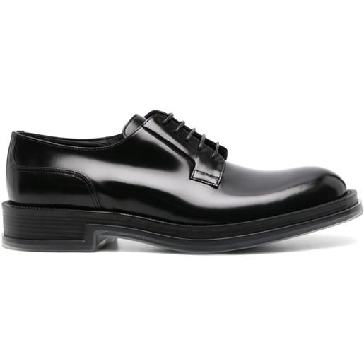 Alexander McQueen derby float - nero