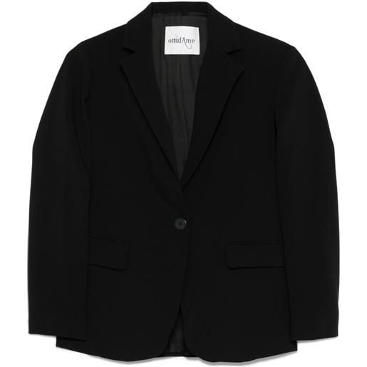 Ottod'Ame blazer monopetto - nero