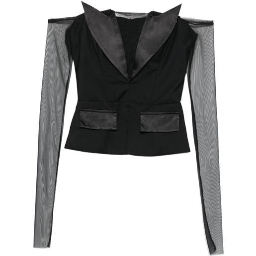 Vestiaire d'un Oiseau Libre corsetto - nero