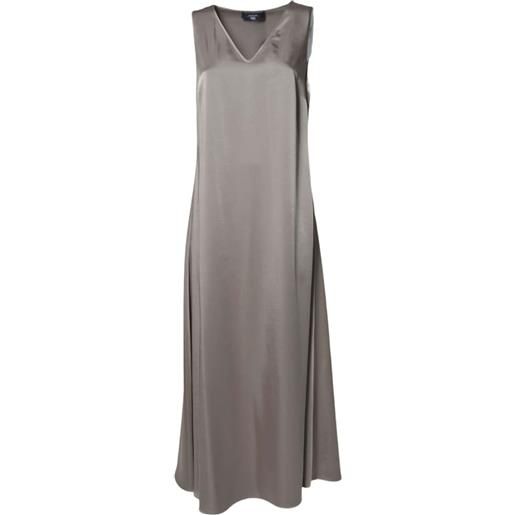 Weekend Max Mara abito con scollo a v - grigio