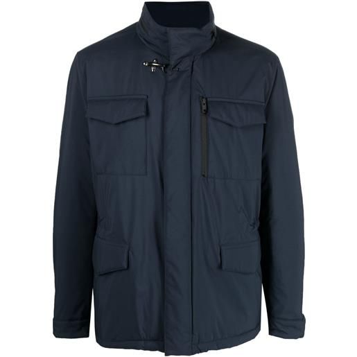 Fay giacca multi-tasche - blu