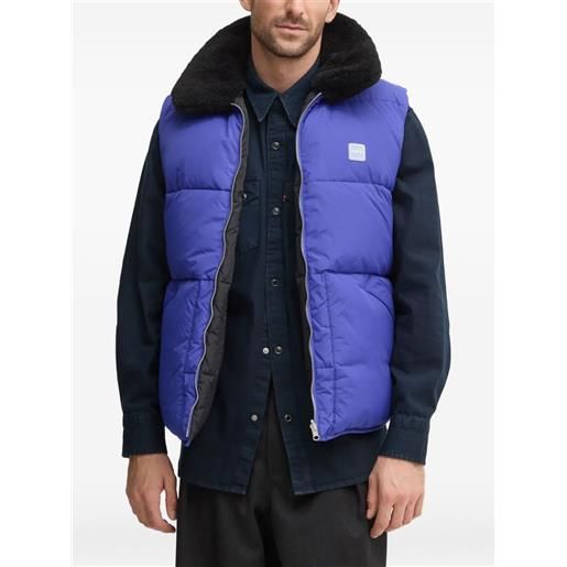 A.P.C. gilet imbottito trapuntato - nero
