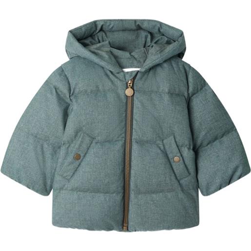 Bonpoint cappotto trapuntato con cappuccio - verde