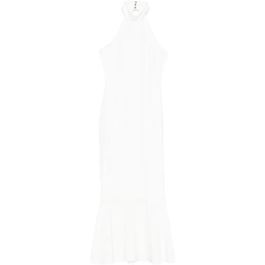 Vestiaire d'un Oiseau Libre tubino con scollo posteriore - bianco
