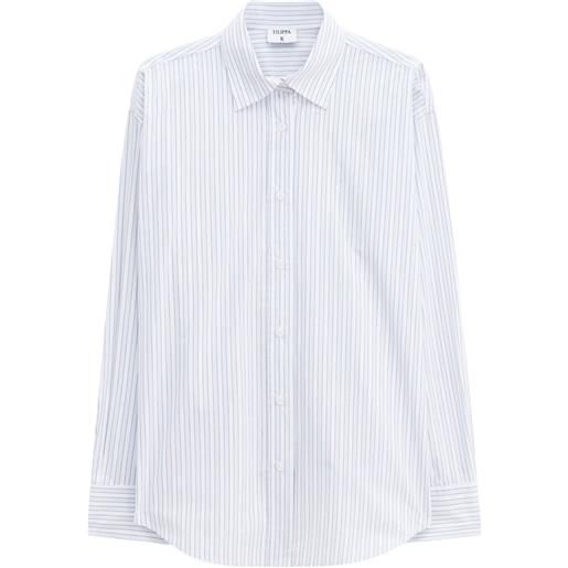 Filippa K camicia gessata - blu