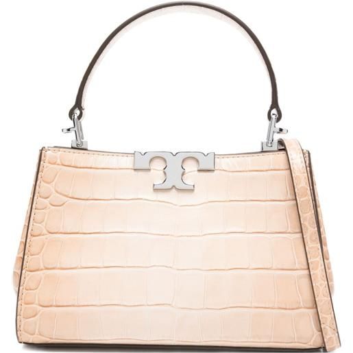 Tory Burch borsa a mano eleanor mini - toni neutri