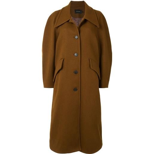 Low Classic cappotto oversize - marrone