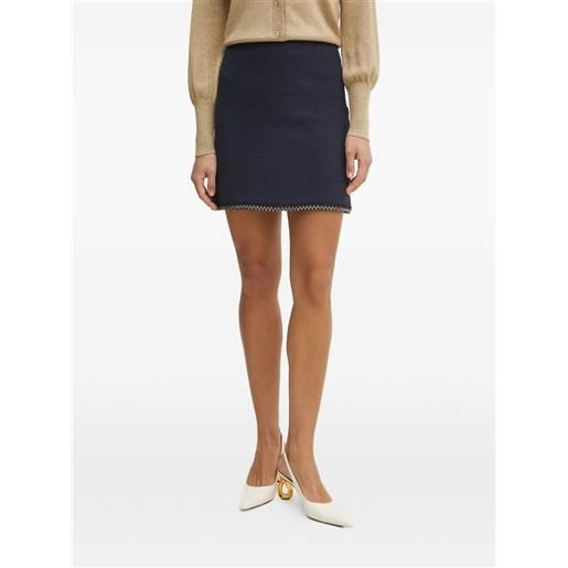 LUISA SPAGNOLI minigonna tecla - blu