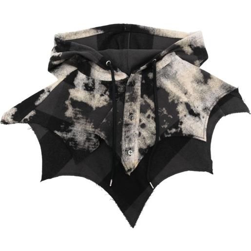 MASU colletto con effetto vissuto - nero