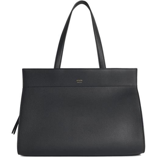 KHAITE borsa a spalla con doppio manico - nero