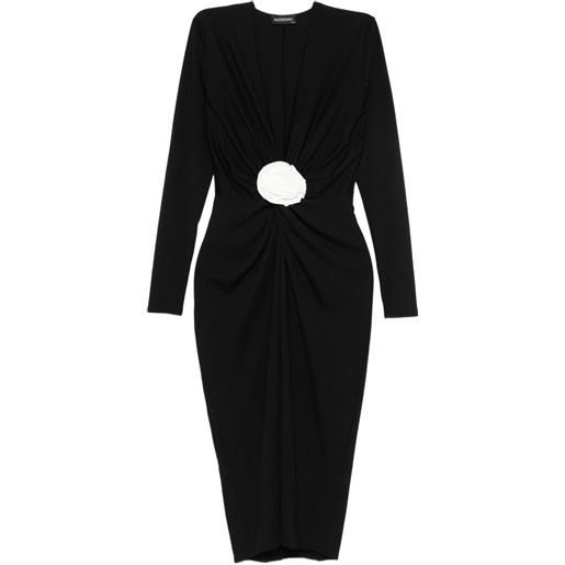 ROSERRY abito midi mallorca con decorazione - nero