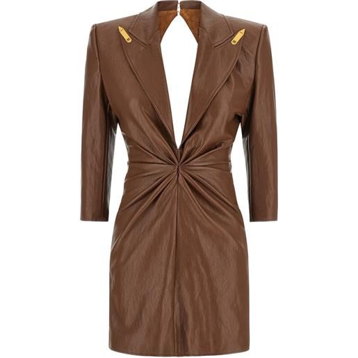 Elisabetta Franchi abito corto - marrone