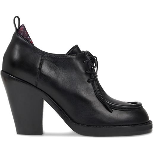 ETRO derby stringate in pelle 75mm - nero