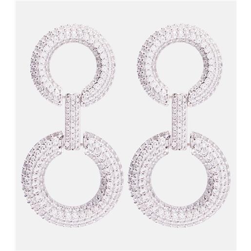 Self-Portrait orecchini con cristalli