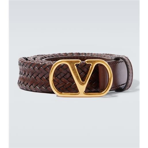 Valentino Garavani cintura vlogo in pelle