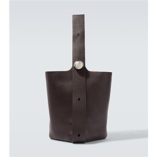 Loewe secchiello pebble large in pelle