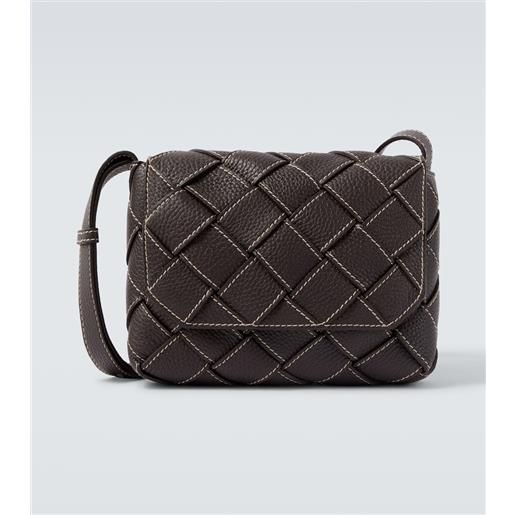 Bottega Veneta borsa a tracolla diago in pelle intreccio