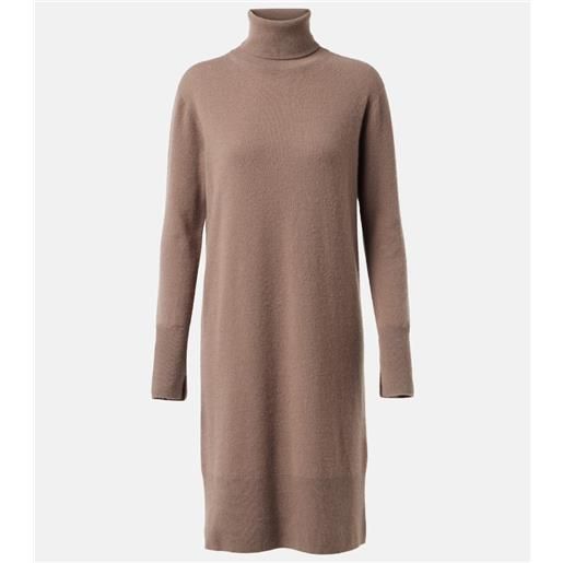 Joseph abito midi in cashmere con collo alto