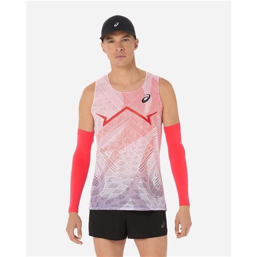 Asics metaspeed m - canotta running - uomo - rosso
