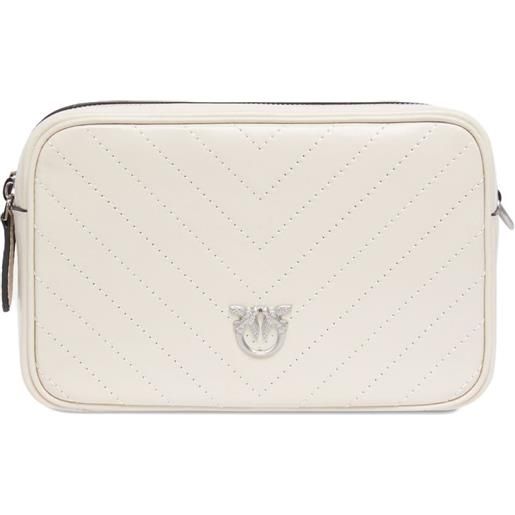 PINKO borsa a tracolla trapuntata - bianco