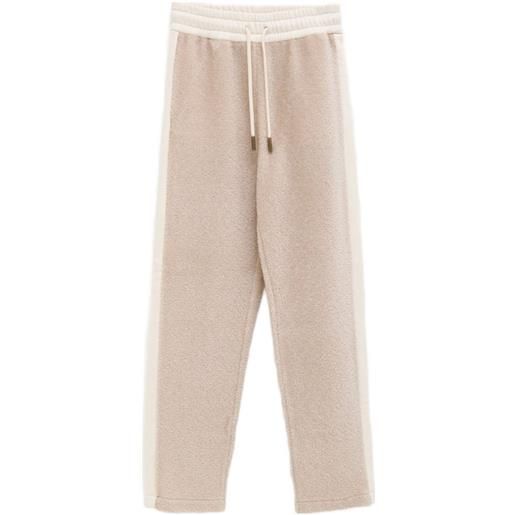 Moncler pantaloni con coulisse - toni neutri