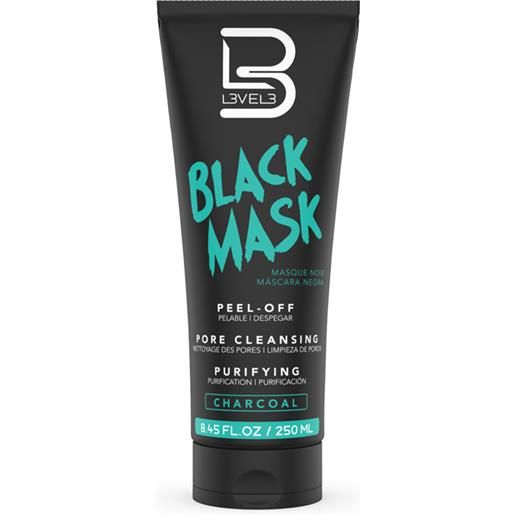 L3VEL3 black mask peel off purifying 250ml