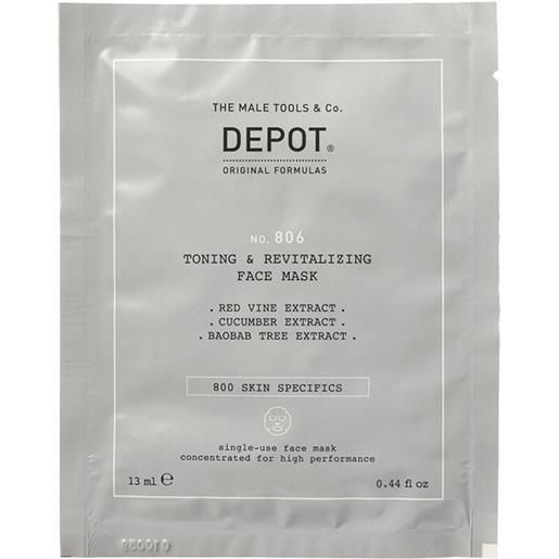 DEPOT no. 806 toning & revitalizing face mask 13ml