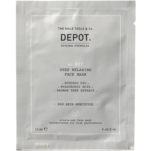 DEPOT no. 807 deep relaxing face mask 13ml