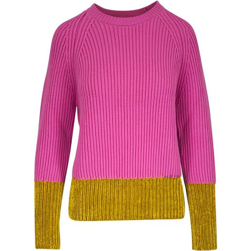 Marni maglione a coste - rosa