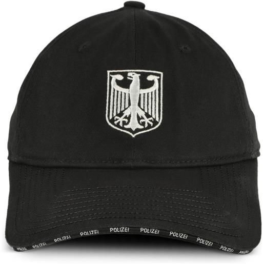 VETEMENTS cappello da baseball polizei con motivo aquila - nero