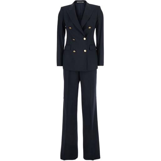 Tagliatore completo doppiopetto - blu