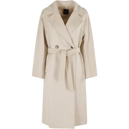 Weekend Max Mara cappotto doppiopetto con cintura - toni neutri