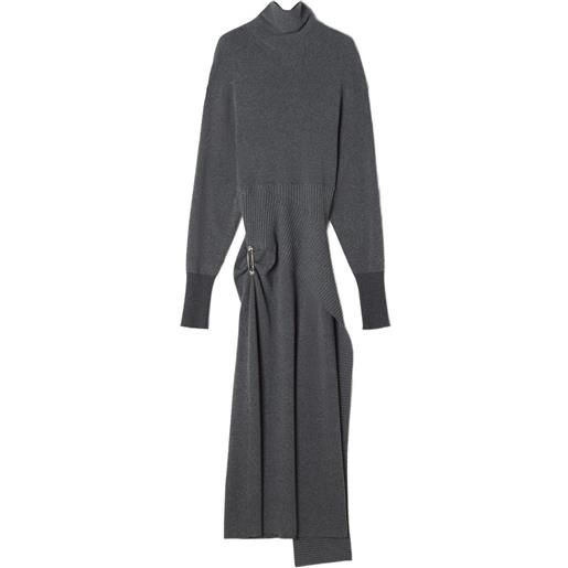 Lanvin long-sleeves maxi dress - grigio