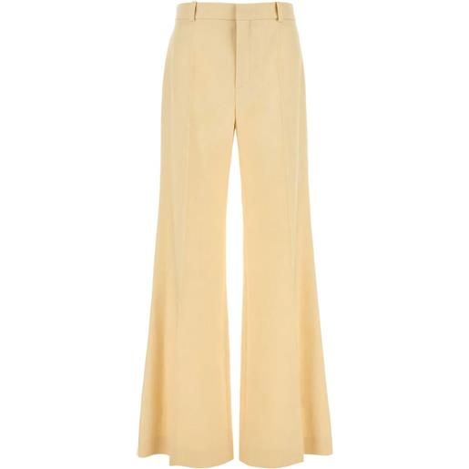 Chloé pantaloni a gamba ampia - toni neutri