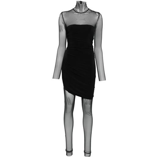 Norma Kamali tuta intera diana - nero