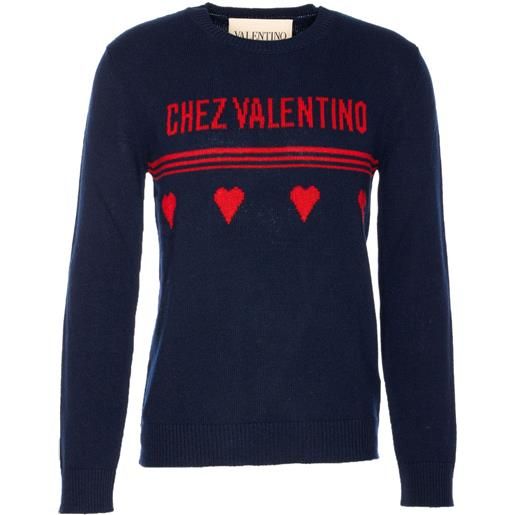 Valentino Garavani maglione in lana - blu