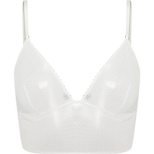 Kiki de Montparnasse reggiseno a triangolo - bianco