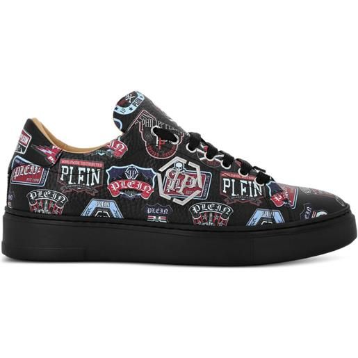 Philipp Plein sneakers carson patches - nero