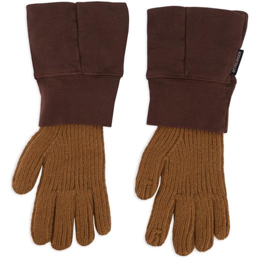Ottolinger guanti destrutturati - marrone