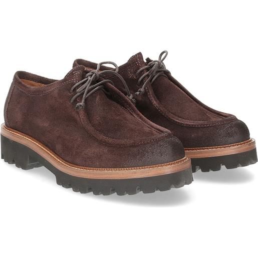 Il Laccio stringata 3225 camoscio testa di moro